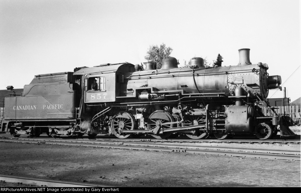 CP 4-6-0 #857 - Canadian Pacific